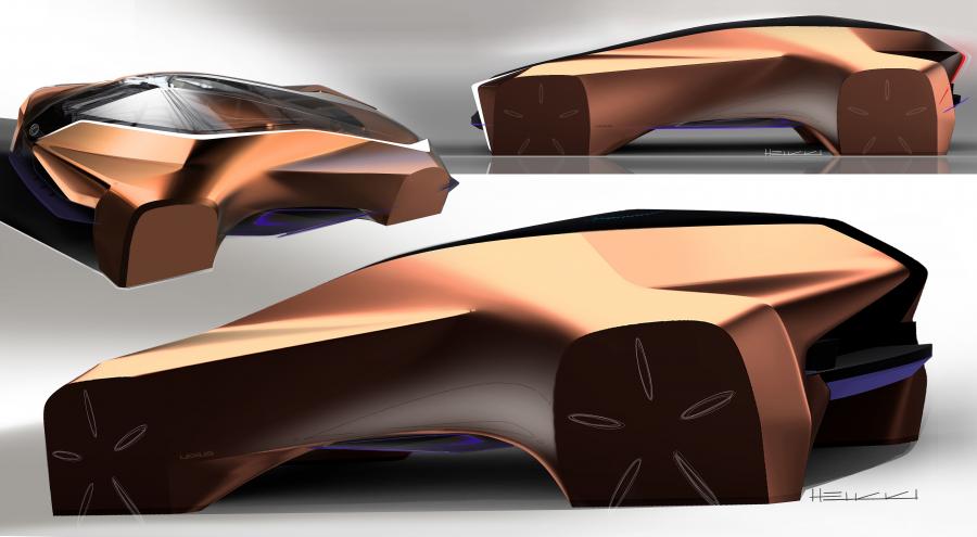 Эскиз Lexus LF-30 Electrified 2019 года  (фото 70 из 82)